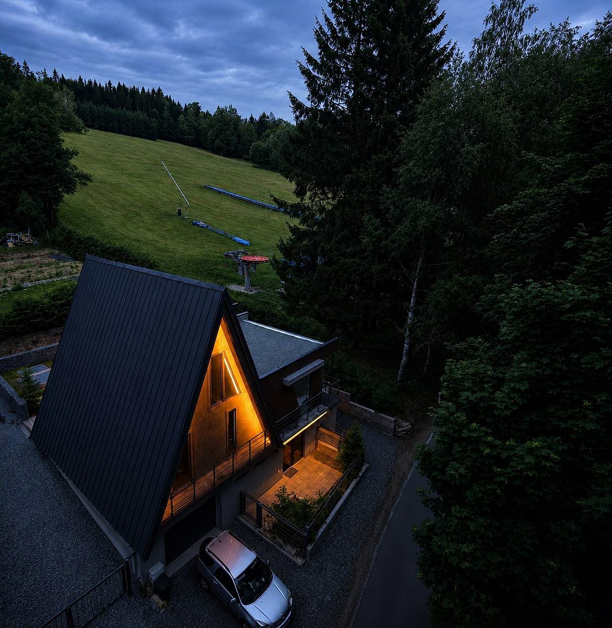 A-Frame, fotografie 2
